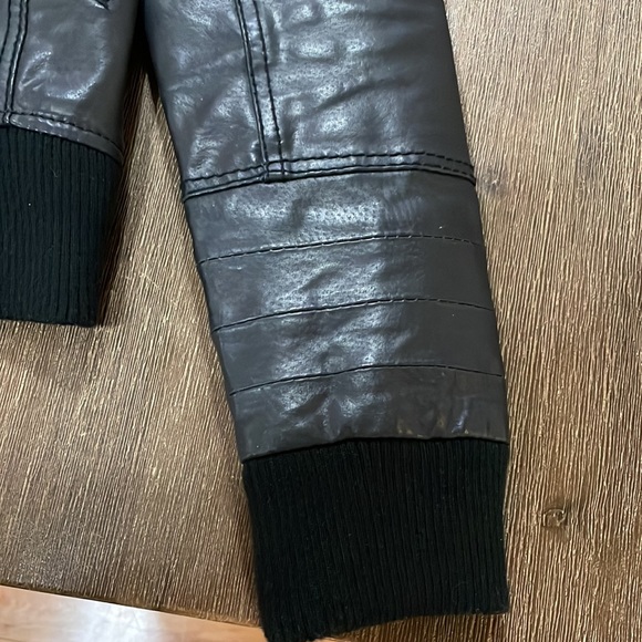 Only Fetti Leather Jacket - Picture 3 of 9